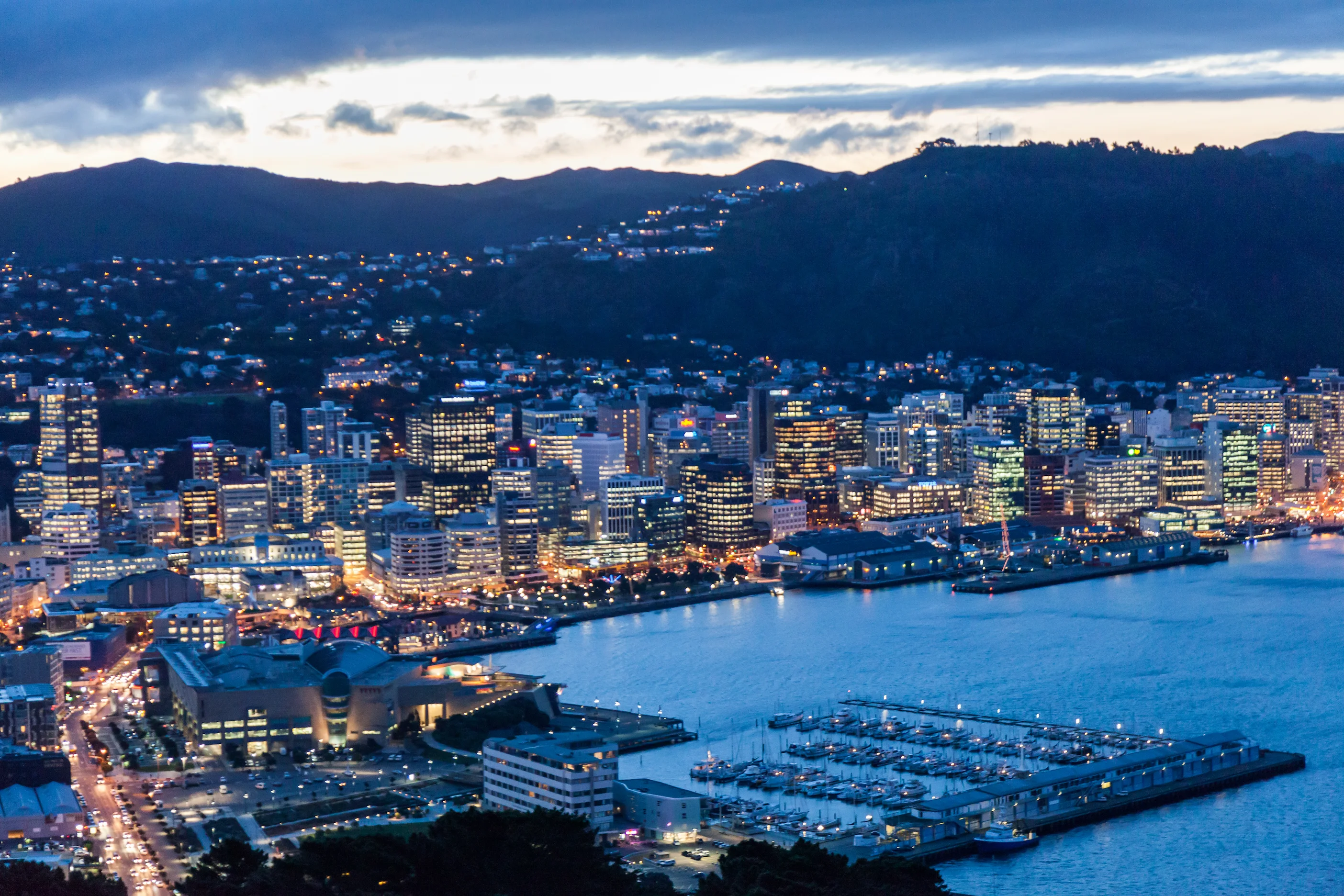 Wellington cityscape - home of AEJ Consultancy web development